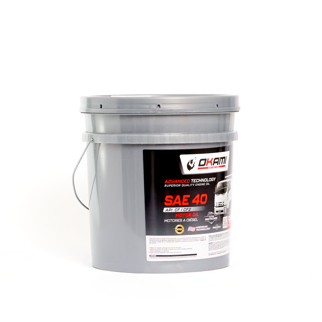 MOTORES DIESEL ACEITE SAE 40 API CF/CF2 2.5GL