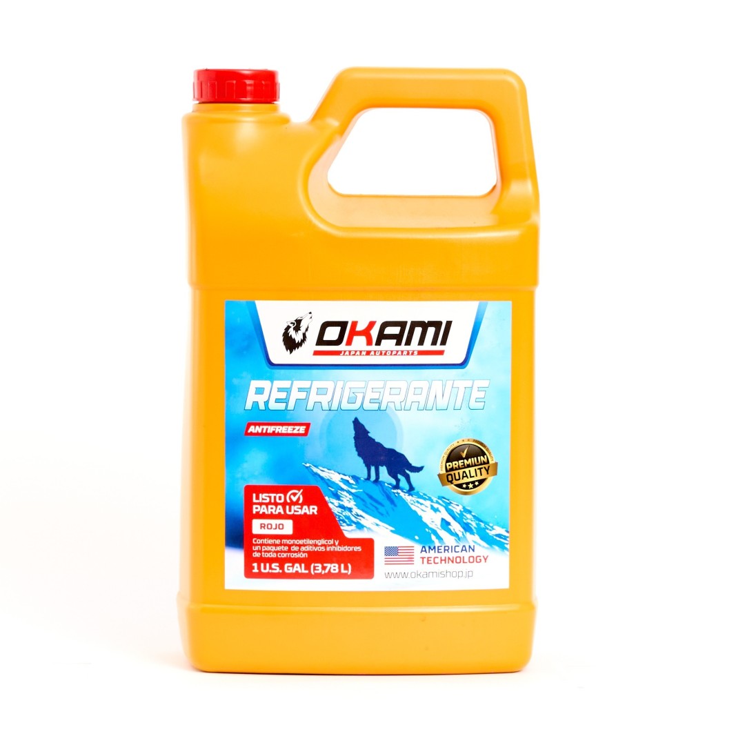 REFRIGERANTE Y ANTICONGELANTE COOLANT 2.5 ROJO 1GL