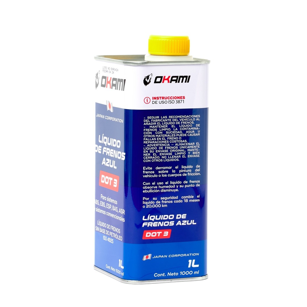DOT3 1L LIQUIDO DE FRENO
