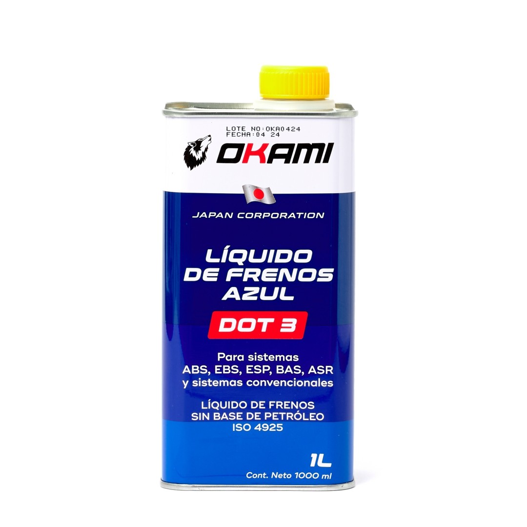 DOT3 1L LIQUIDO DE FRENO