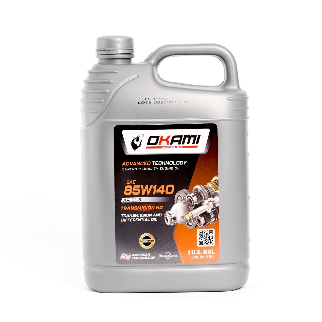 TRANSMISIONES MANUALES Y DIFERENCIALES ACEITE SAE 85W140 GL-5 1GL