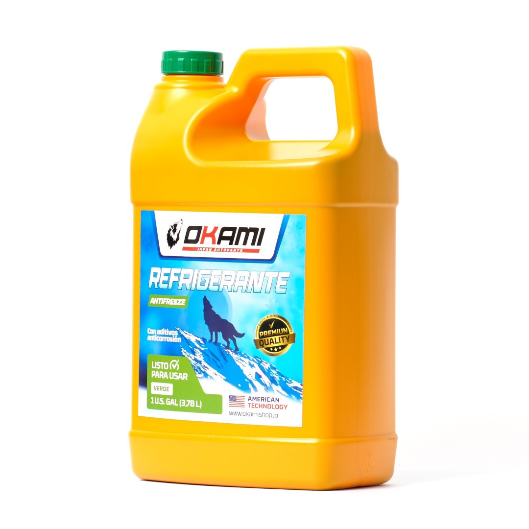 REFRIGERANTE Y ANTICONGELANTE REFRIGERANTE VERDE 1GL