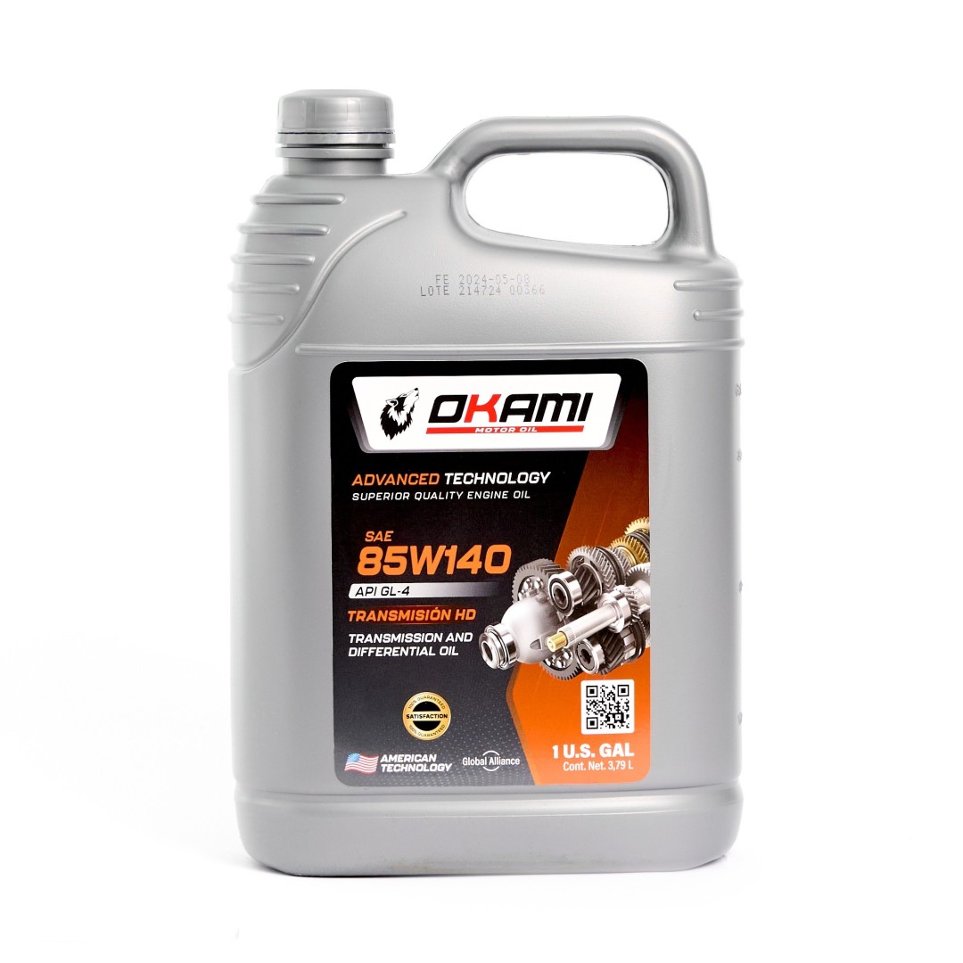 TRANSMISIONES MANUALES Y DIFERENCIALES ACEITE SAE 85W140 GL-4 1GL